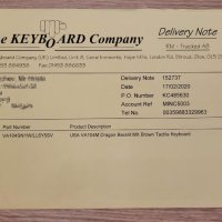 Mеханична клавиатура Varmilo VA104S Dragon Cherry MX Brown, снимка 8 - Клавиатури и мишки - 41577146