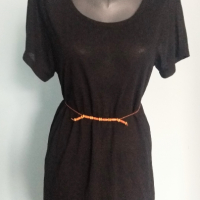 Памучна маркова рокля / туника "H&M"®, снимка 1 - Рокли - 36164916