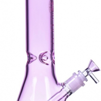 PINKIE PIE - 12" DUAL COLOR BEAKER BONG - MILKY PINK, снимка 3 - Други - 36371204