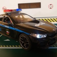 Метални колички: BMW MH-800 Police (БМВ Полиция), снимка 1 - Колекции - 33228090