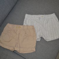 Обща цена 2бр къси панталонки 122 ръст, снимка 1 - Детски къси панталони - 41289586
