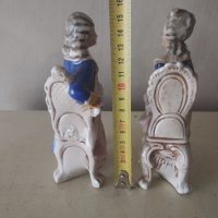 две порцеланови статуетки- комплект, снимка 2 - Други ценни предмети - 41841671