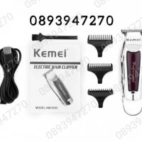 Професионална безжична машинка тример за подстригване,оформяне Kemei, снимка 4 - Машинки за подстригване - 39220923