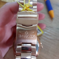 INVICTA Мъжки часовник Автоматичен, Модел 7111 розово злато, снимка 7 - Мъжки - 36070612