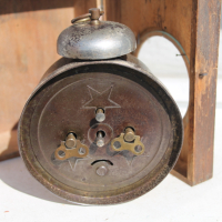 Настолен немски часовник будилник, снимка 8 - Антикварни и старинни предмети - 44515766