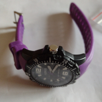 Мъжки часовник LORUS WATER RESIST много красив силиконова каишка - 26485, снимка 5 - Мъжки - 36134265