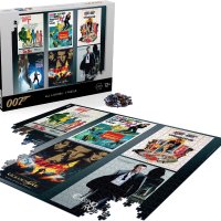 007 James Bond All 6 Bonds 1 puzzle 1000 665x500 mm джеймс бонд 007 пъзел , снимка 4 - Пъзели - 41288299