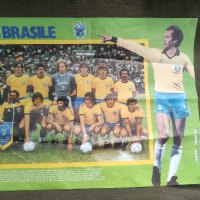 продавам Плакат футбол Бразилия 1986 Guerin Sportivo, снимка 2 - Колекции - 42221543