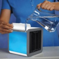 
Преносим охладител за въздух с вода с 7 цветна LED светлина 
, снимка 7 - Климатици - 41495249
