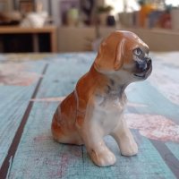 порцеланова статуетка на куче от Англия, снимка 1 - Колекции - 40912552