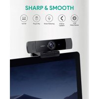 Уеб kамера с микрофон AUKEY - 1080p, снимка 6 - Камери - 44216260