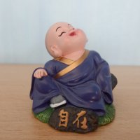 китайска статуетка Монах, снимка 2 - Статуетки - 33908225