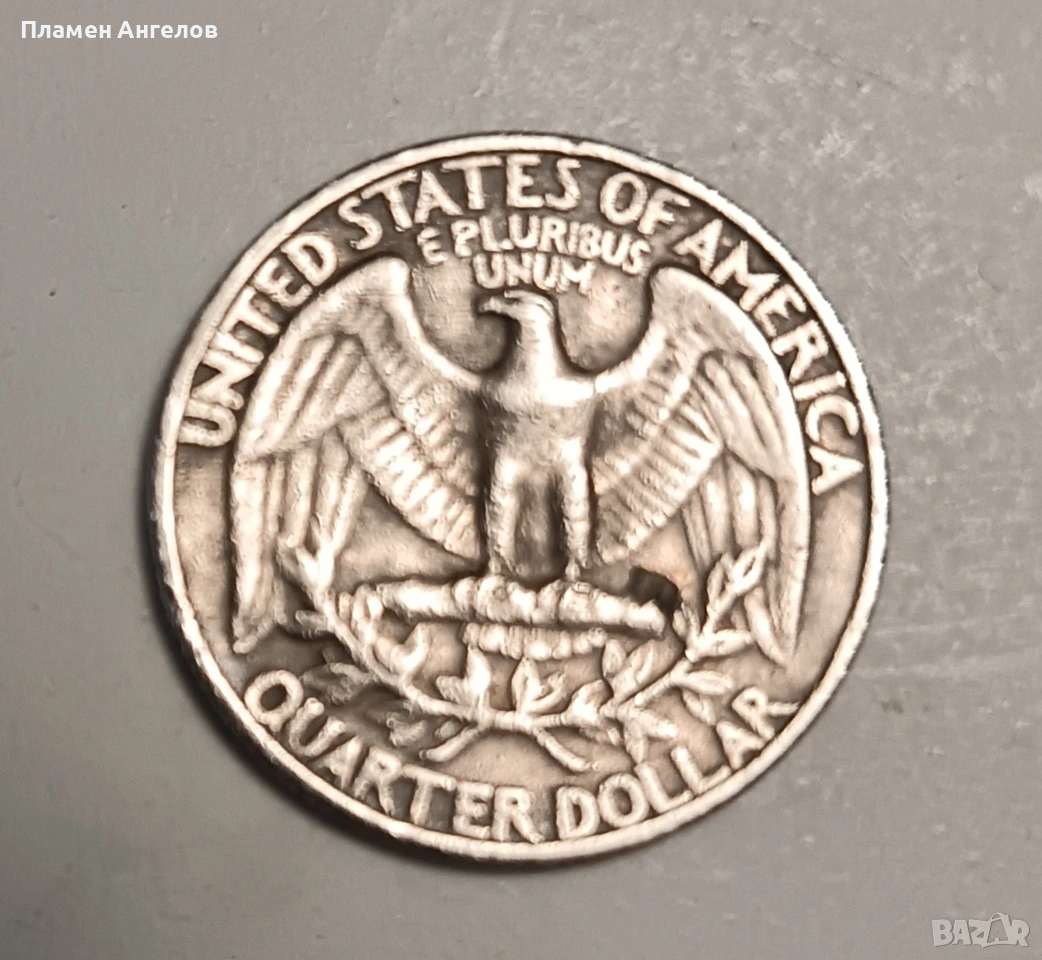 Долар 1/4 от 1969година., снимка 1