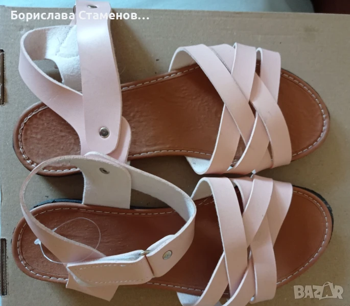 Розови сандали , снимка 1