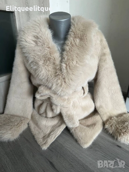 палто с пух , снимка 1