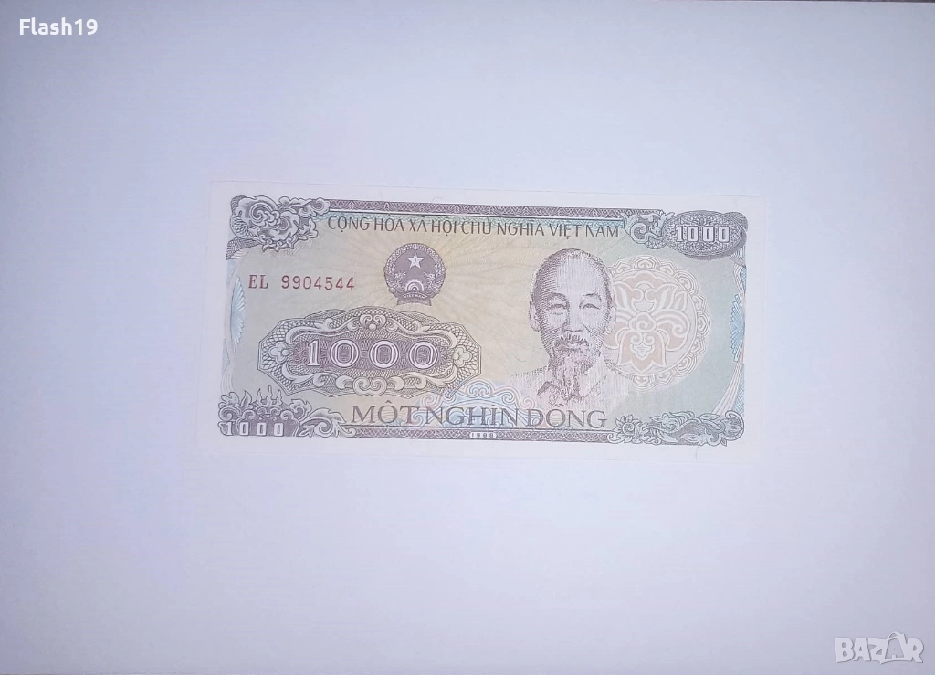 Виетнам 1000 донги 1988 UNC, снимка 1