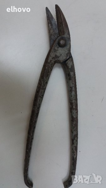 Стара ножица за ламарина, снимка 1