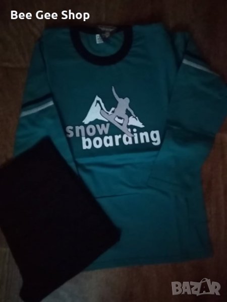 Мъжки пижами - лека вата, памук, снимка 1