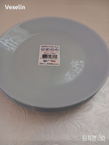 6 броя десертни чинии , снимка 1