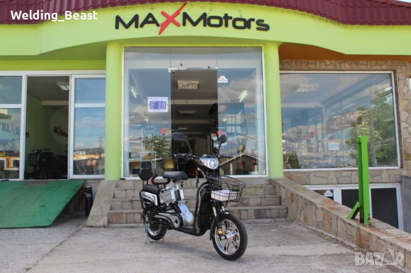 Електрически скутер-велосипед EBZ16 600W - BLACK, снимка 1