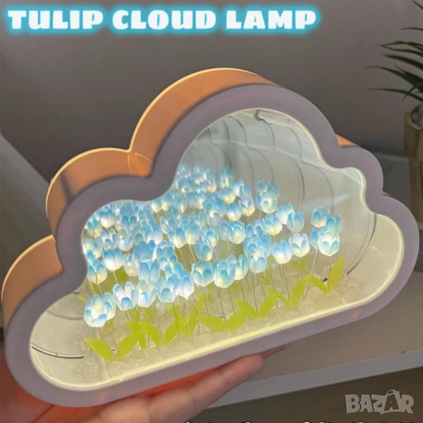 Магическа нощна лампа с огледален ефект 2 в 1, снимка 1