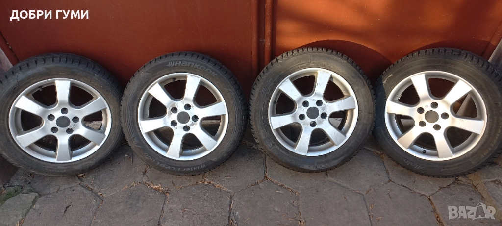 5х112 ДЖАНТИ 16 и 205 55 16 КАТО НОВИ , снимка 1