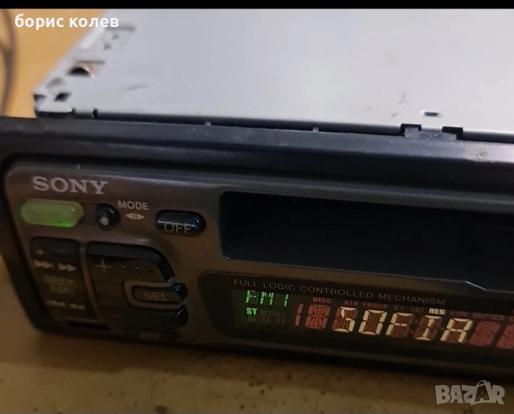 Авто радио/касетофон Сони, снимка 1