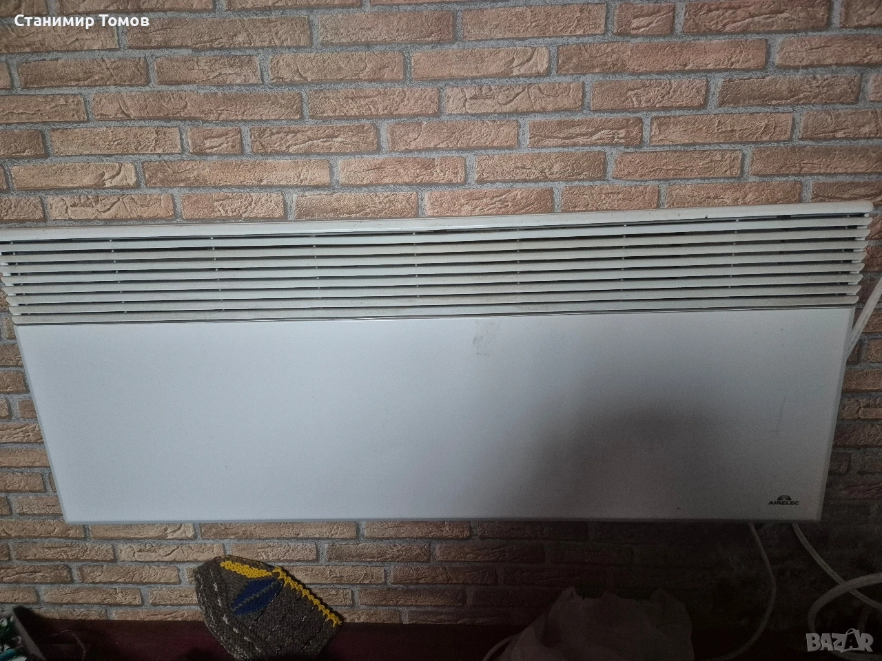 стенна електрическа печка, снимка 1