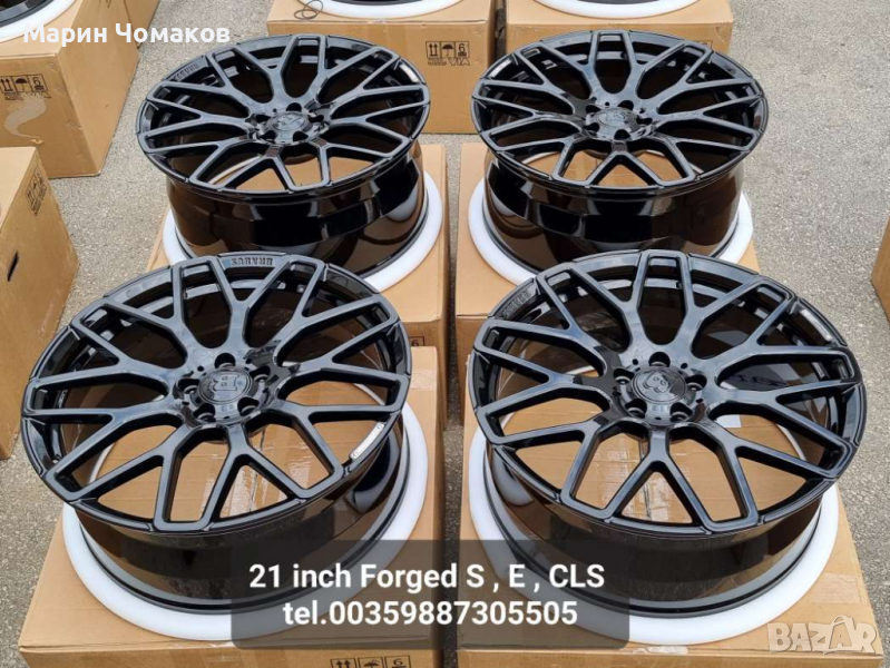 21 цола Ковани джанти Monoblock Y Mercedes S CLS E, снимка 1