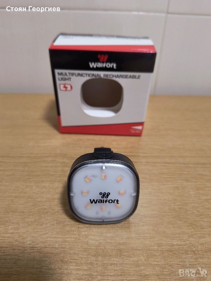 Чисто нов фар WALFORT за велосипед тротинетка, снимка 1