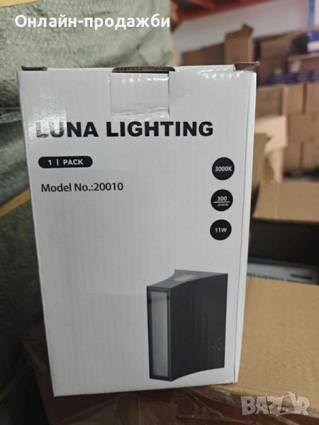 Висококачествена LED стенна лампа Luna Lighting – 11W, 3000K, 300 lm., снимка 1