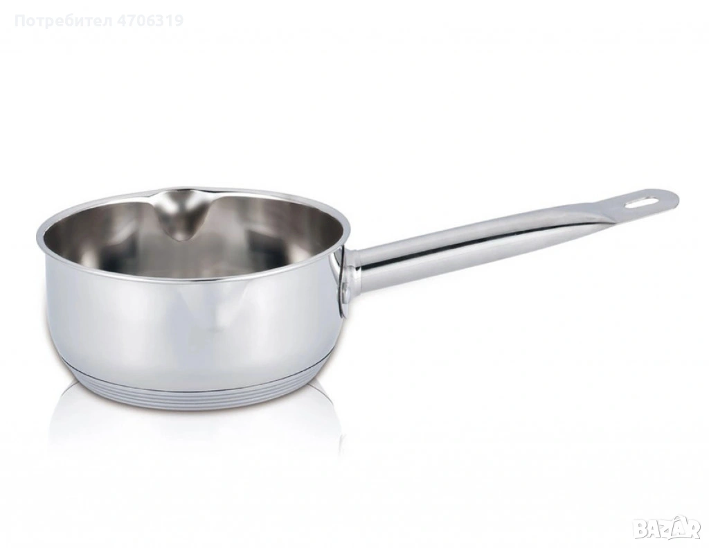 Касерола Votlz,16см,1.4 литра ,Инокс, снимка 1