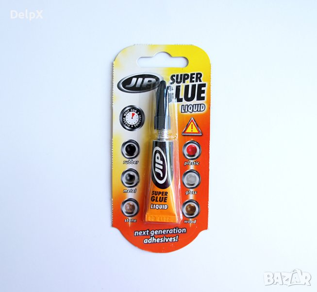Лепило super glue liquid JIP секундно флакон 3g, снимка 1