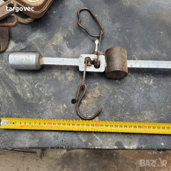 стар български кантар паланца, снимка 1