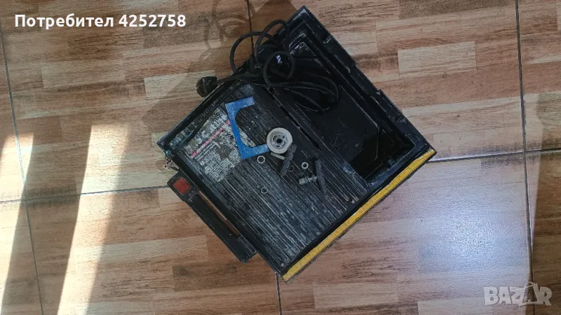 машина за водно рязане на плочки за части, снимка 1