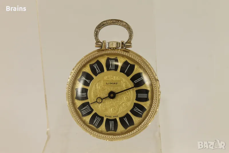 Швейцарски Дамски Джобен Часовник LIMAT Механичен, снимка 1