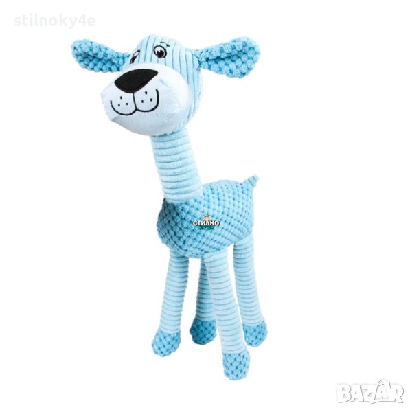 Плюшена играчка за куче 37см. Кучешка плюшена играчка Играчки за домашни любимци Играчка за куче, снимка 1