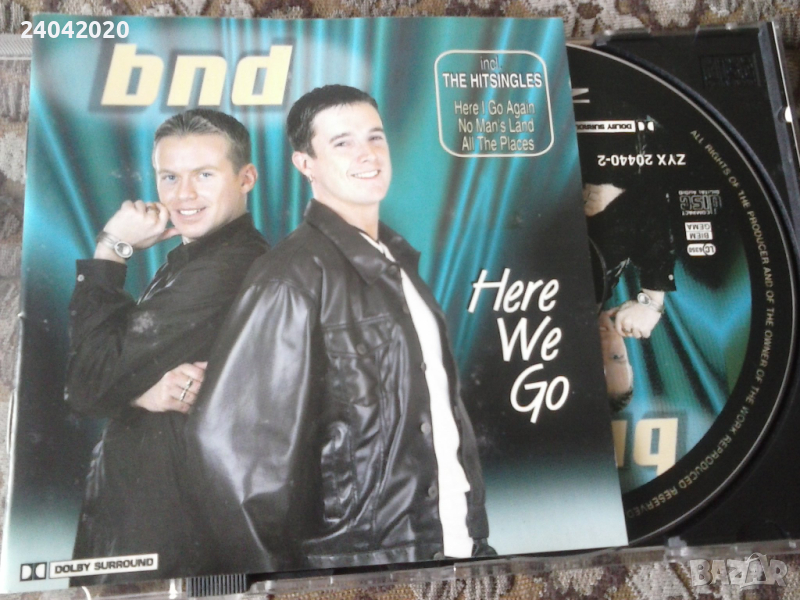 BND – Here We Go оригинален диск, снимка 1
