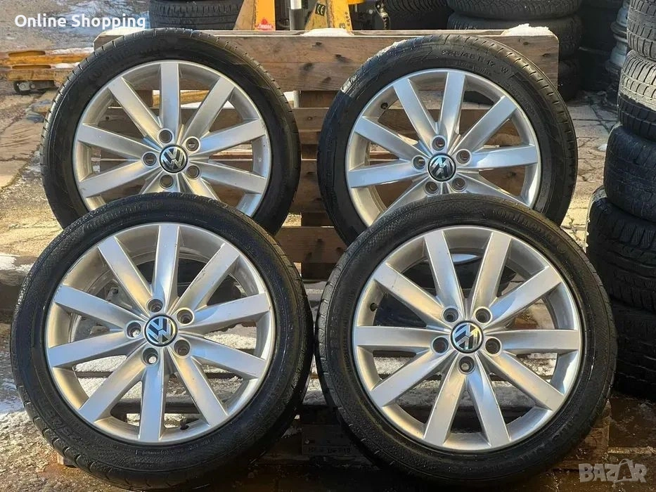 5х112 17 Джанти VW Golf Caddy Touran, снимка 1