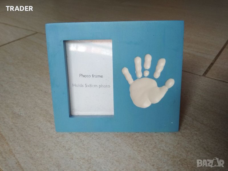 арт фото рамка 8 на 5 см за дете бебе спомен , снимка 1