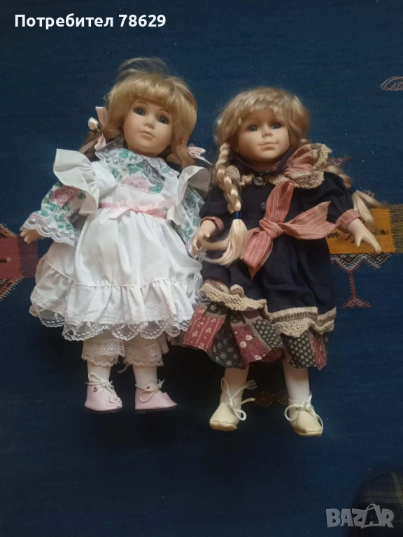 ГЕРМАНСКИ КУКЛИ С ПОРЦЕЛАНОВИ ЛИЦА, снимка 1