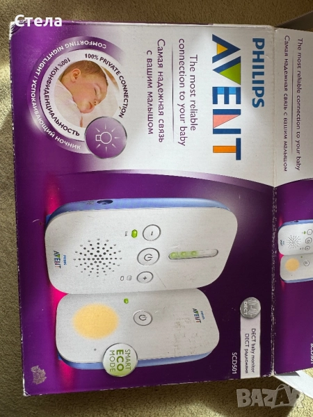 Бебефон Philips Avent DECT SCD 501, снимка 1