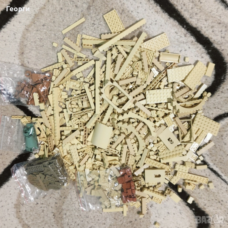 Конструктор на части, тип лего 1кг., снимка 1