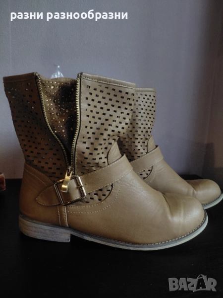 Пролетно есенни дамски ботуши, снимка 1