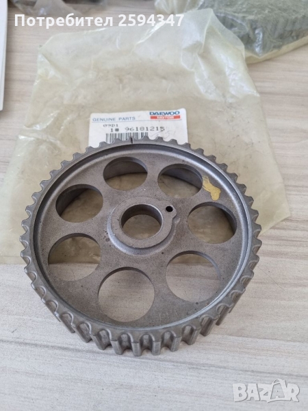 DAEWOO NEXIA ESPERO LANOS NUBIRA 1.5-1.6cc 16V ЗЪБНО КОЛЕЛО РАЗПРЕДЕЛИТЕЛЕН ВАЛ ИЗПУСКАТЕЛЕН GM, снимка 1