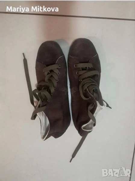 Естествен велур кецове CONVERSE 37 размер, снимка 1