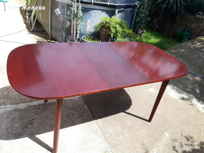 Трапезна маса (разтегателна) 180/90/73см, снимка 1