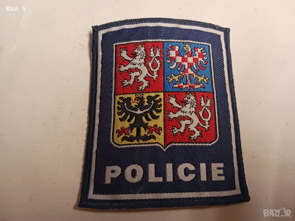 Полицейска емблема , полиция - Чехия, снимка 1