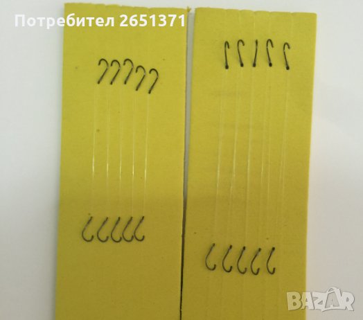 Вързани куки 10 бр. в пакет, размер 10, 12, 14, снимка 1