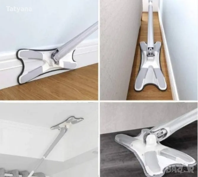 Микрофибърен моп, 360°, снимка 1